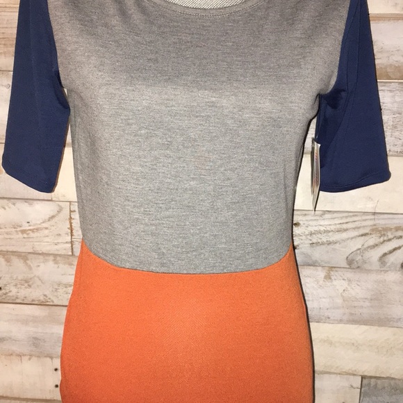 NWT S Julia. Orange gray and blue - Picture 2 of 2